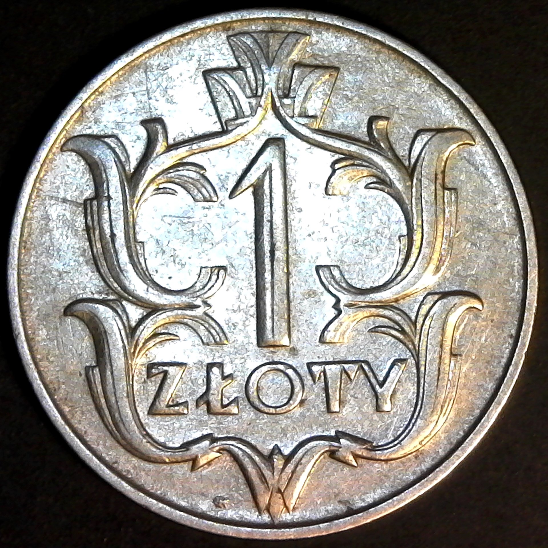Poland 1 Zloty 1929 rev.jpg