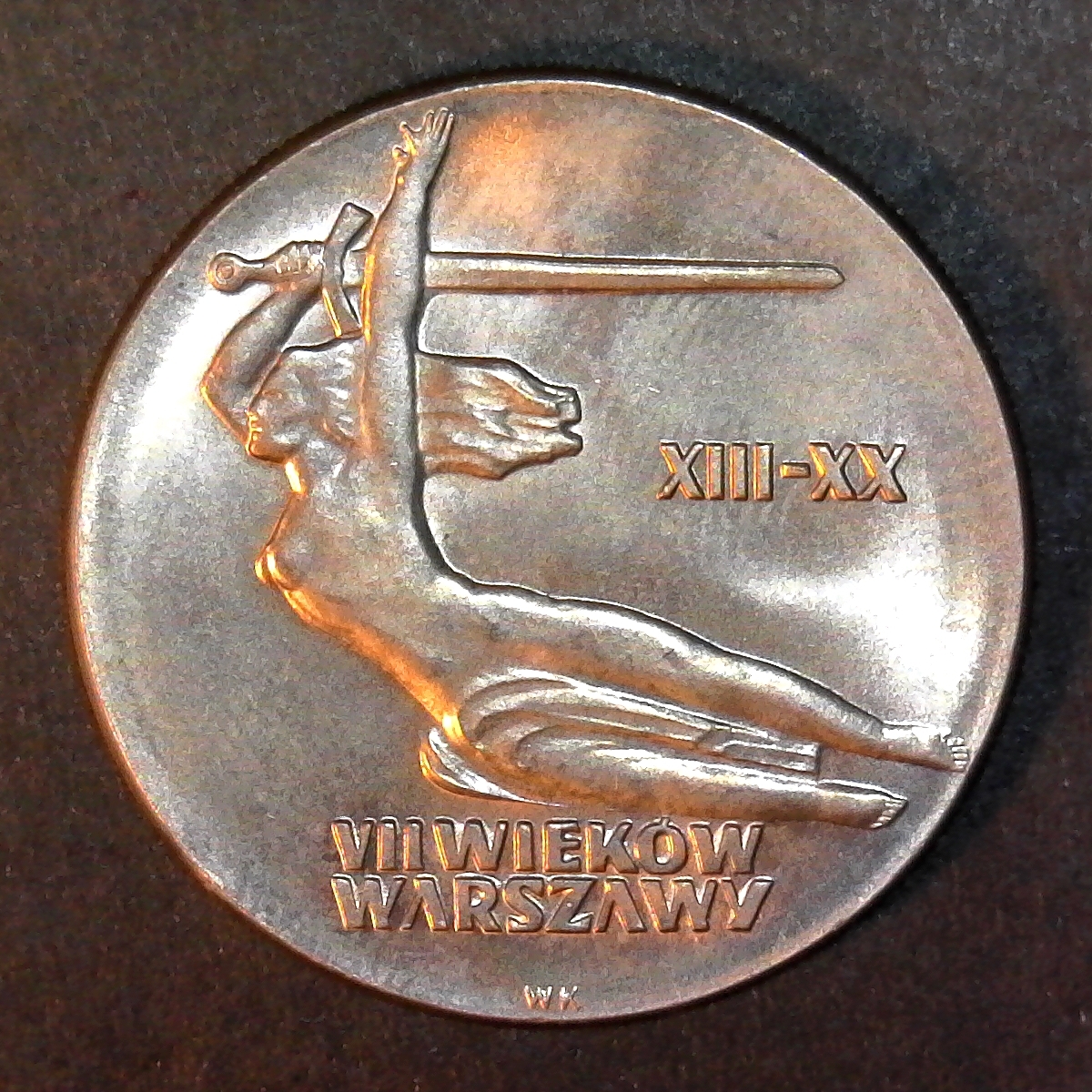 Poland 10 Zloty 1965 reverse Warsaw two.jpg