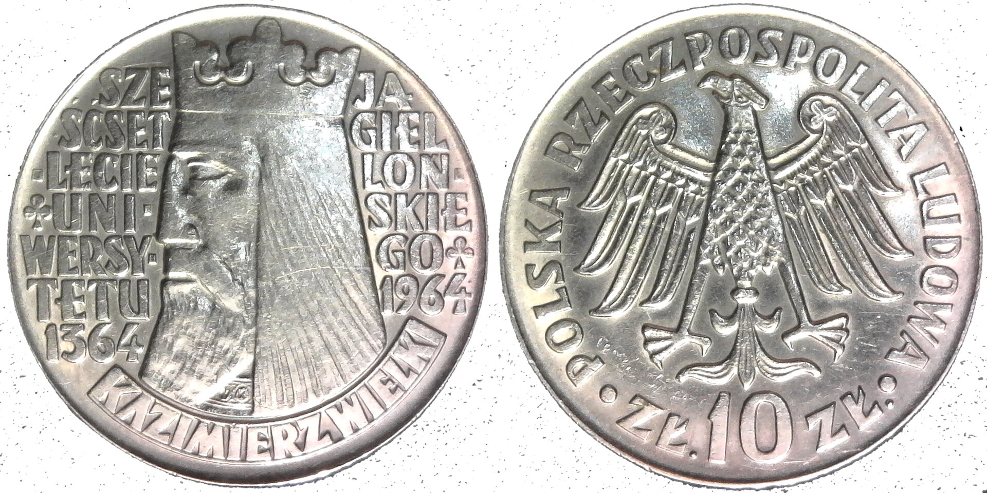 Poland 1964 - 10 Zlotych raised obv-side-cutout.jpg