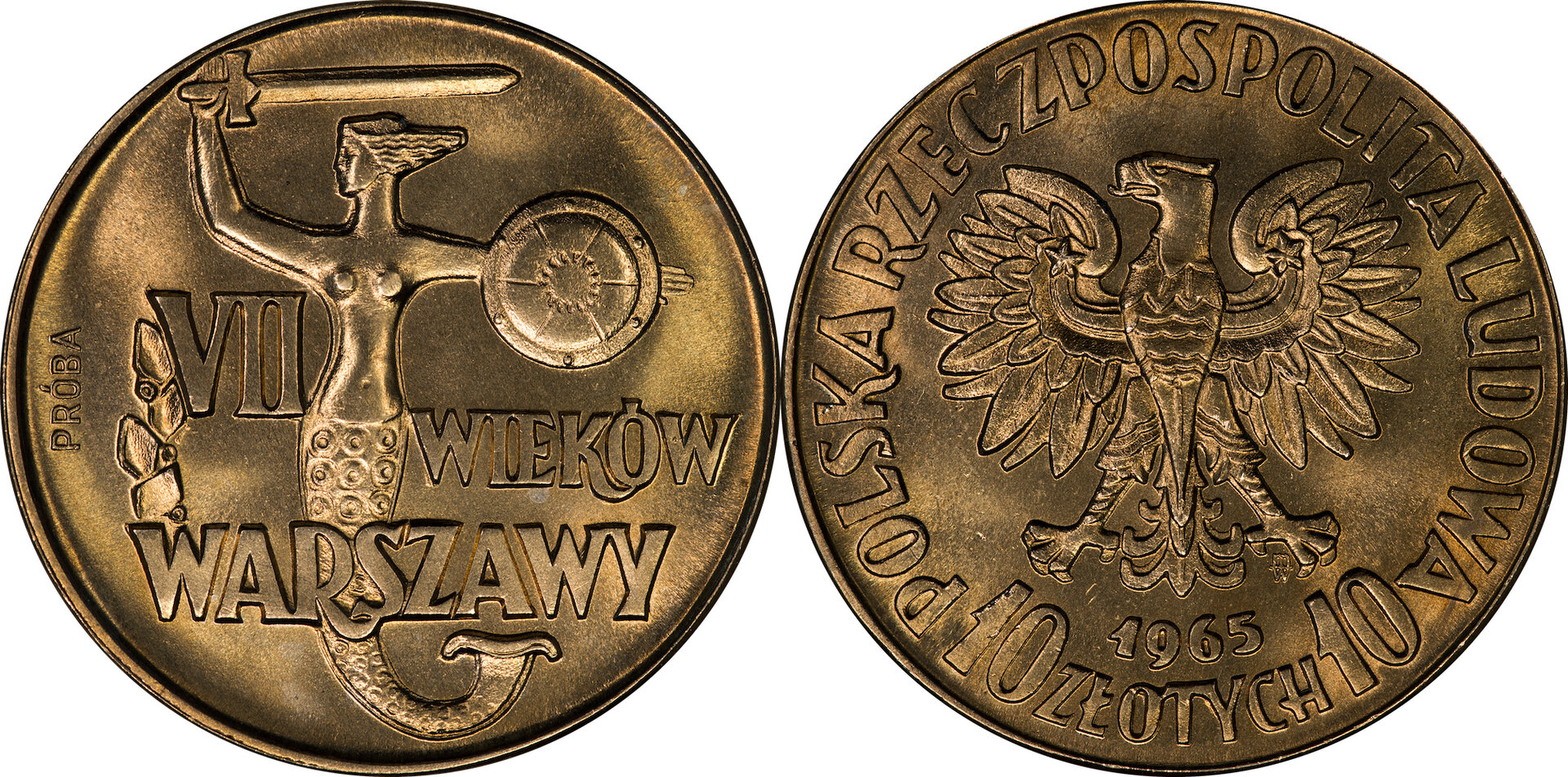 Poland - 1965 10 Zlotych Proba 1.jpg
