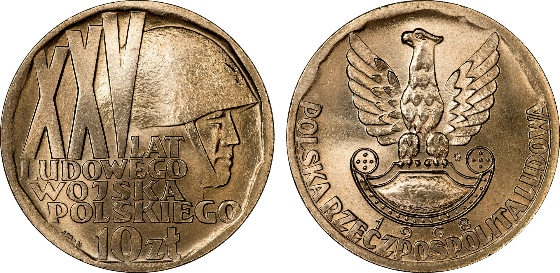 Poland - 1968 MW 10 Zlotych.jpg