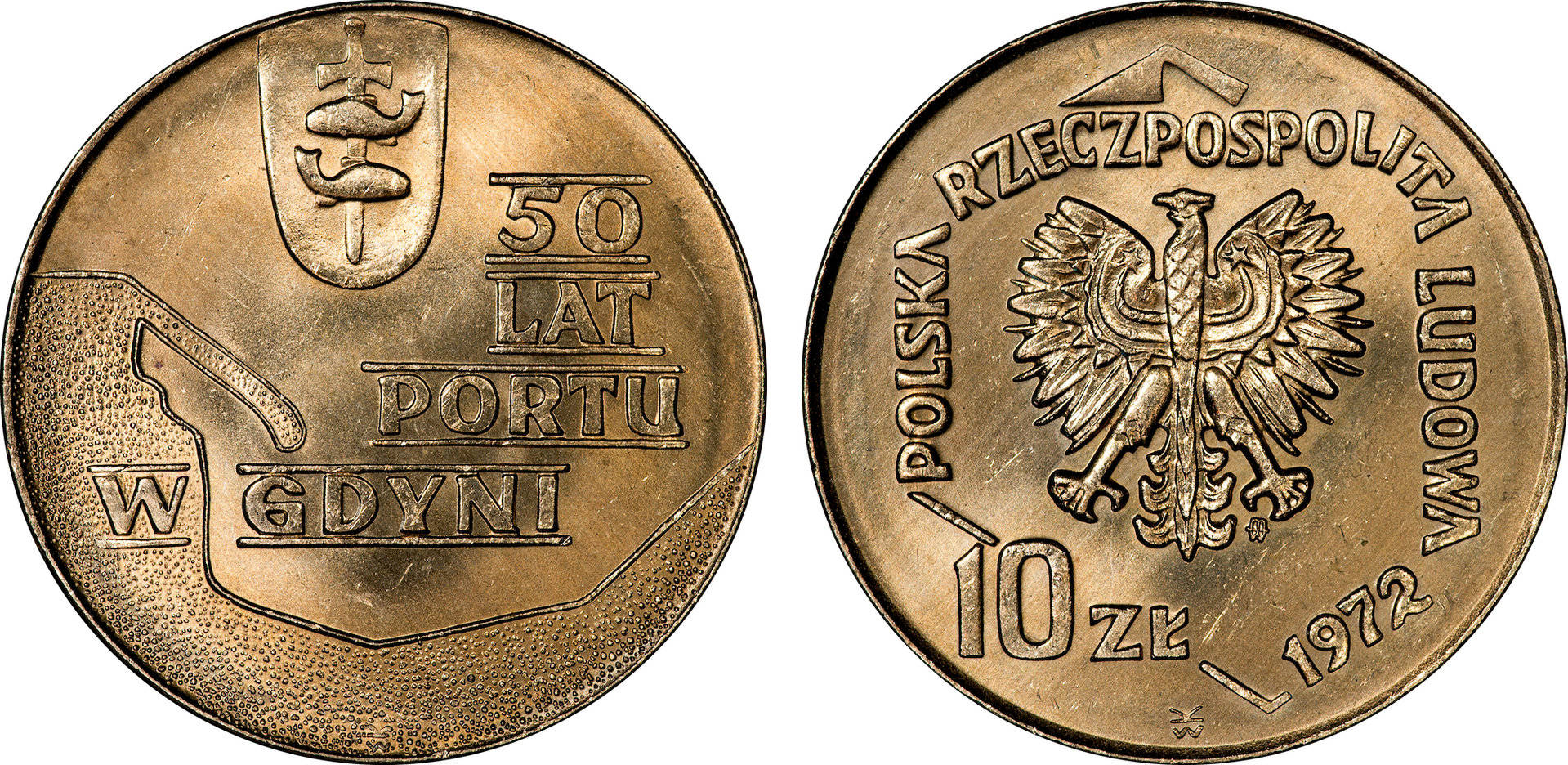 Poland - 1972 MW 10 Zlotych.jpg