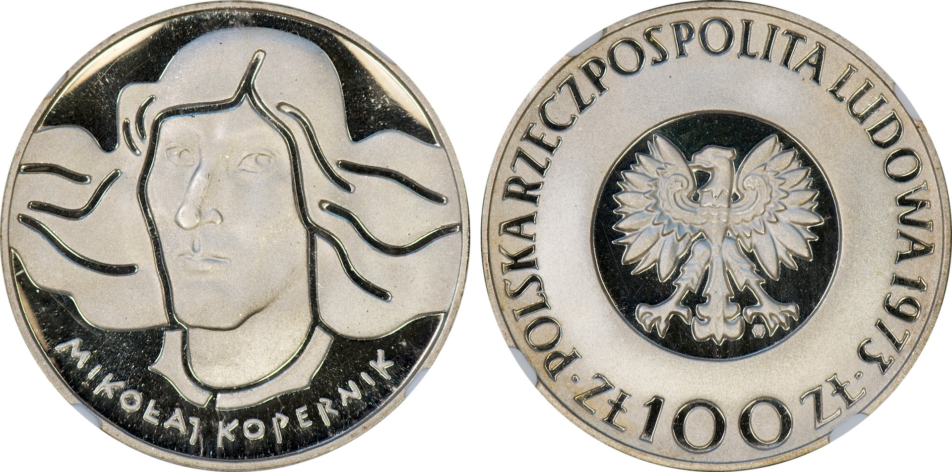 Poland - 1973 100 Zlotych (Kopernik) NGC PF69UCAM.jpg