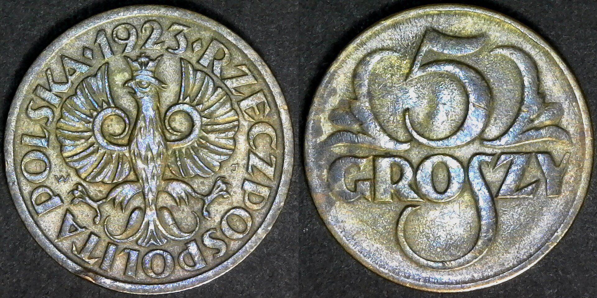 Poland 5 Groszy 1923 obverse-side.jpg