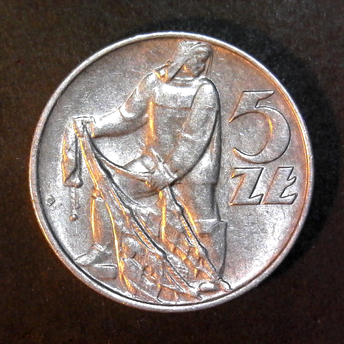 Poland 5 Zloty 1974 reverse.jpg