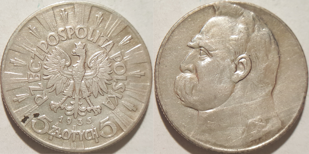 Polen 5 Zlotych Jozef Pilsudski.png