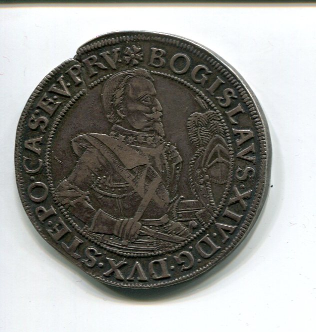 Pomerania Bogislaw XIV Taler 1629 obv 693.jpg