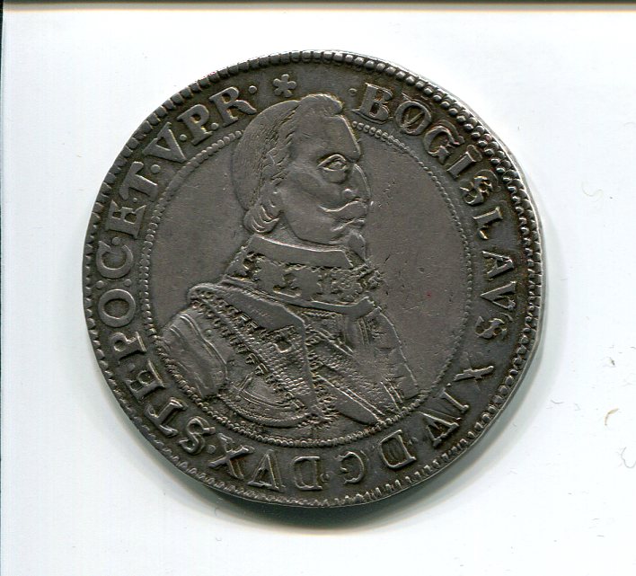 Pomerania Bogislaw XIV Taler 1631 obv 556.jpg