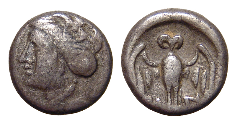Pontos Amisos AR Drachm-Siglos Hera-Eagle Ex-Agora Auction 14-007.jpg