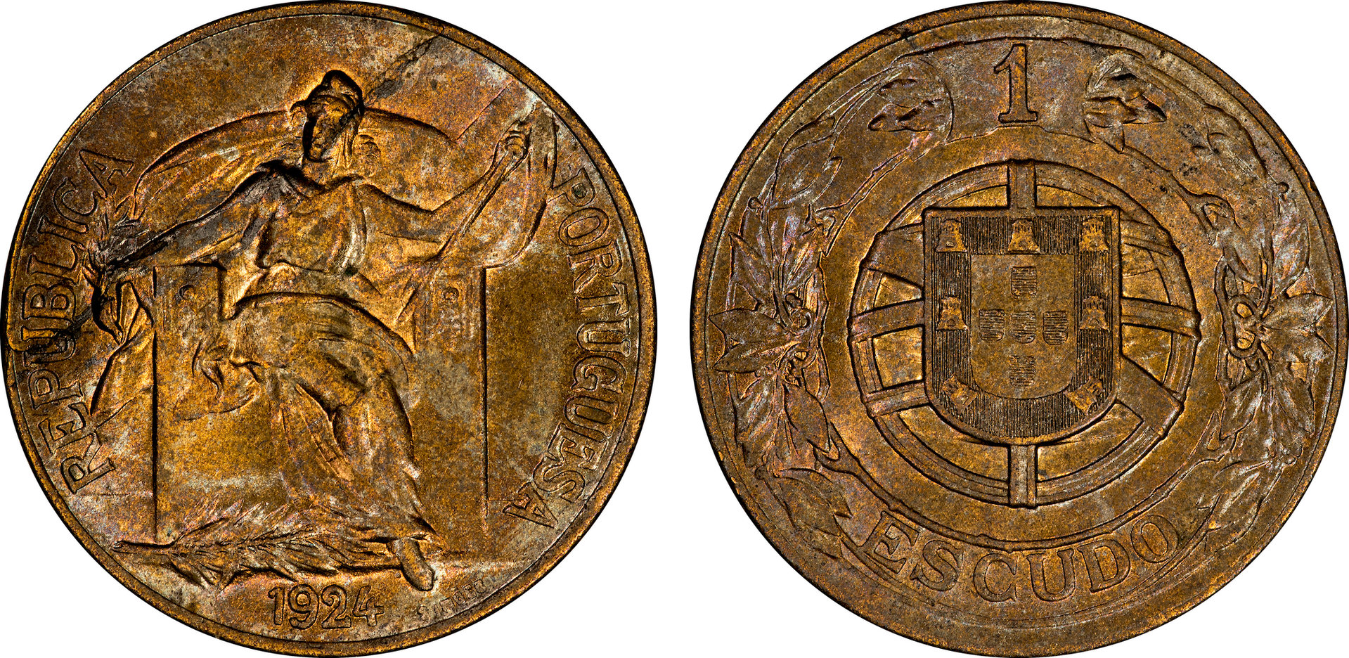 Portugal - 1924 1 Escudo.jpg