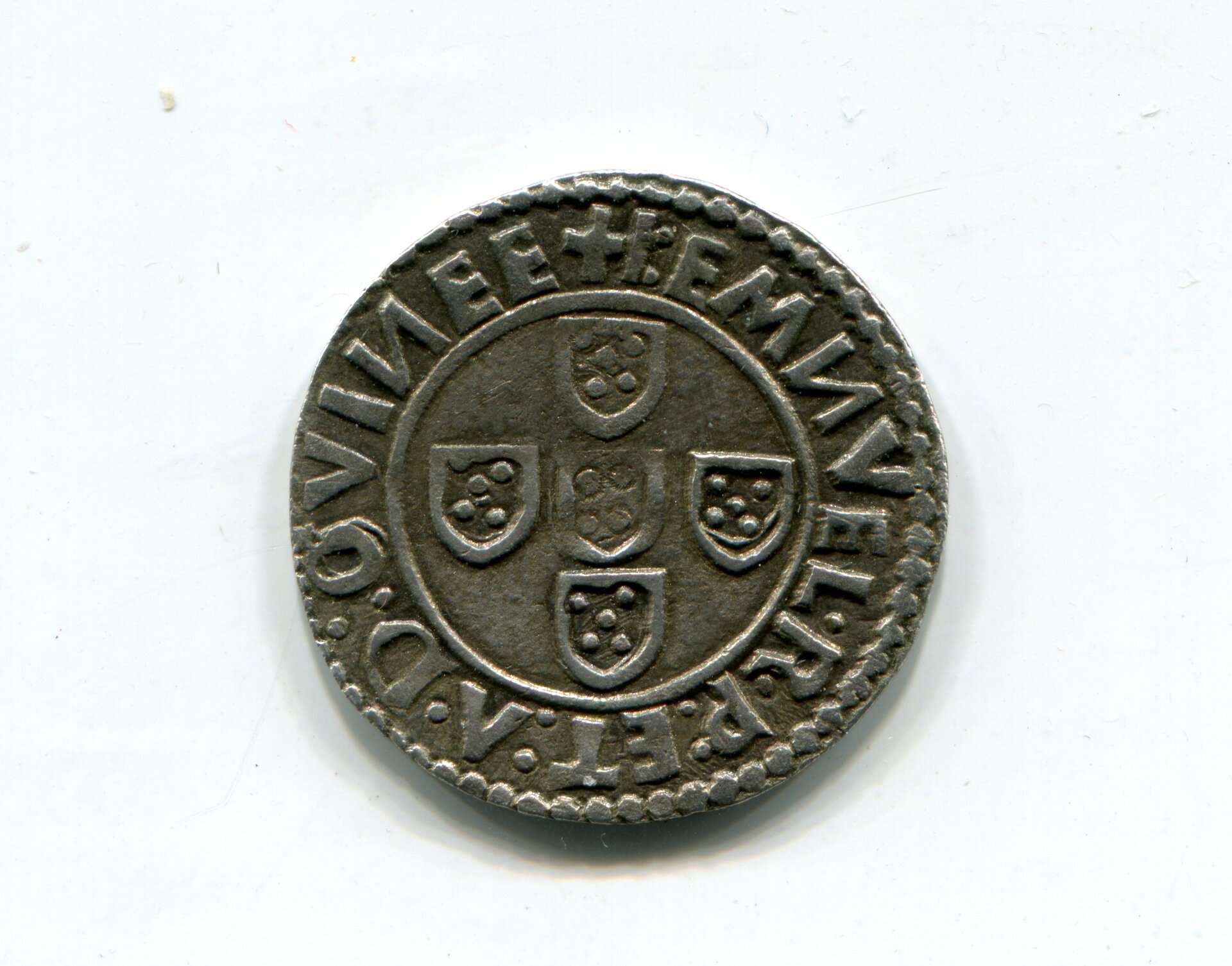 Portugal Manuel I Half Tostao 50 Reais nd  obv 558.jpg