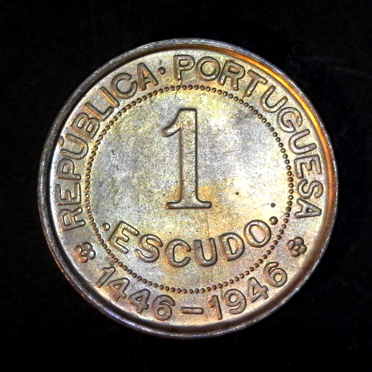 Portuguese Guinea 1 Escudo 1946 rev.jpg