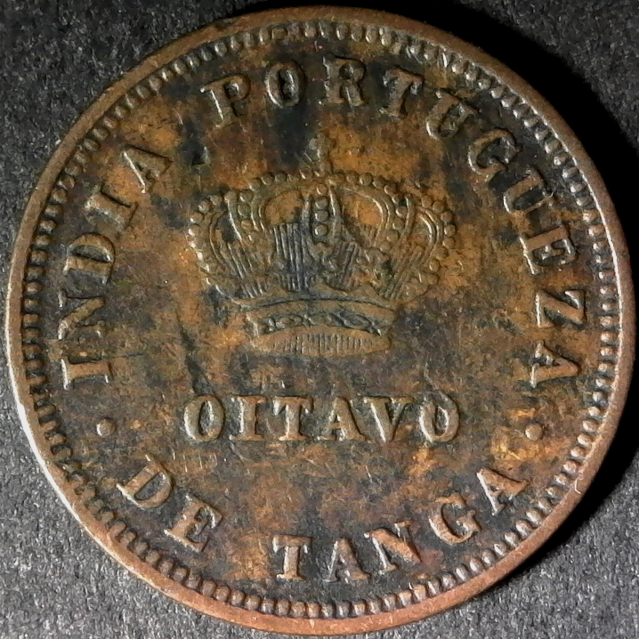Portuguese India One Eigth Rupia 1884 obv 60pct.jpg