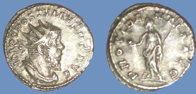 Postumus AR Antoniniano, 260-269 d.C. Lugdunum - RIC V 80.jpg