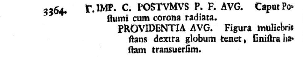 Postumus PROVIDENTIA AVG Sulzer listing.JPG