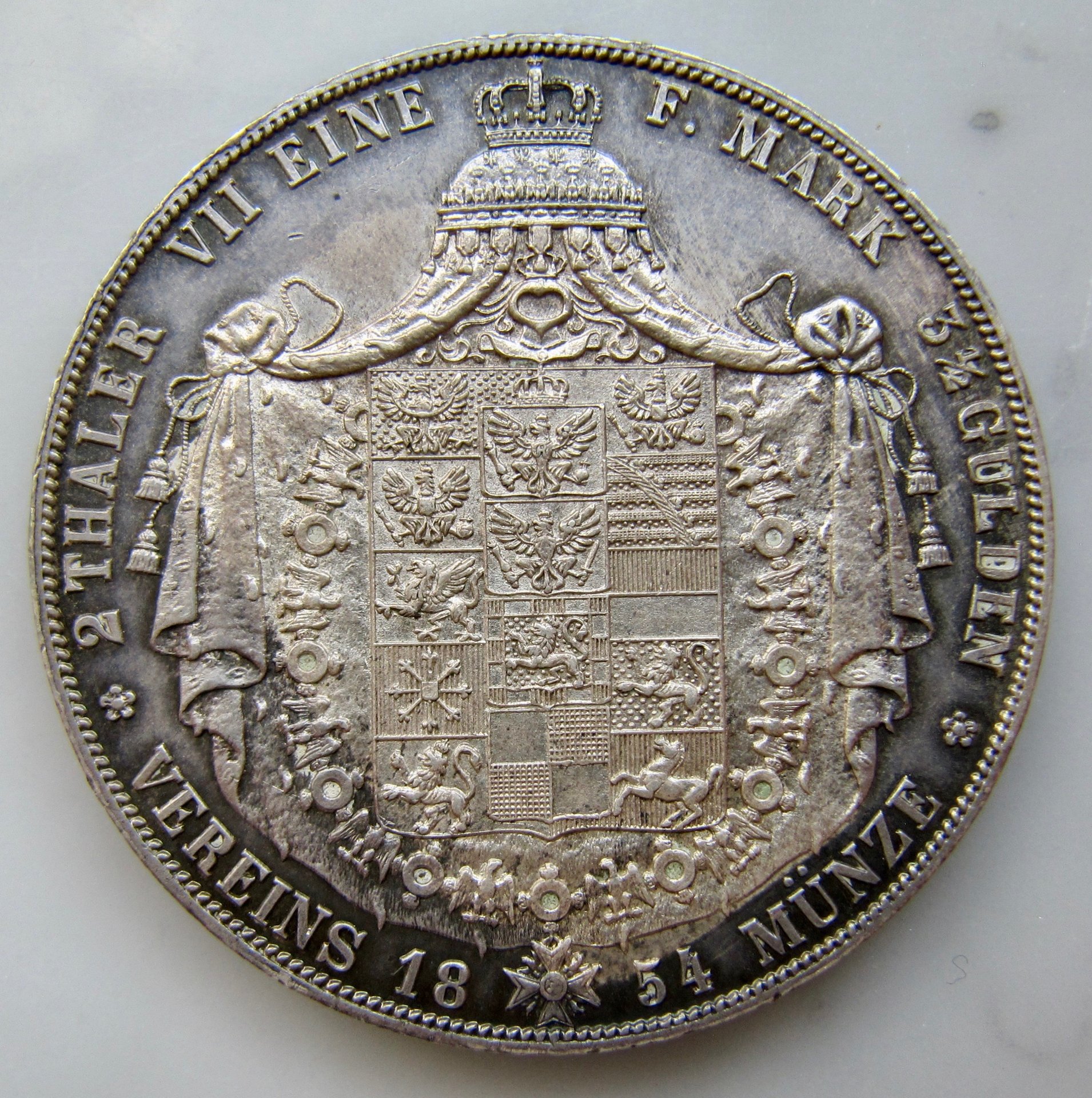 Preussen Doppeltaler 1854 REV1 N - 1.jpg