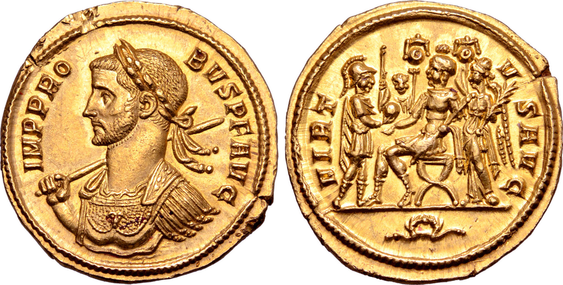 Probus, Aureus, Rome, AD 281.jpg