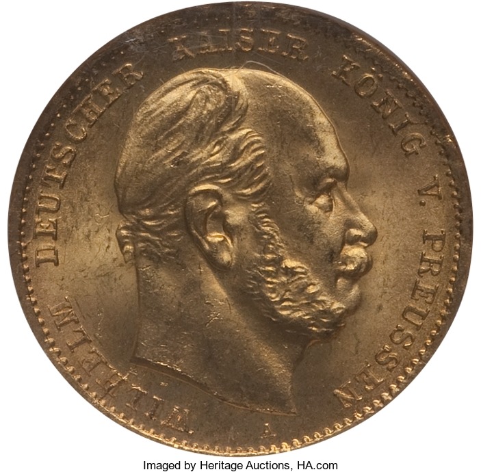Prussia Wilhelm 1 10 Marks Obv.jpg