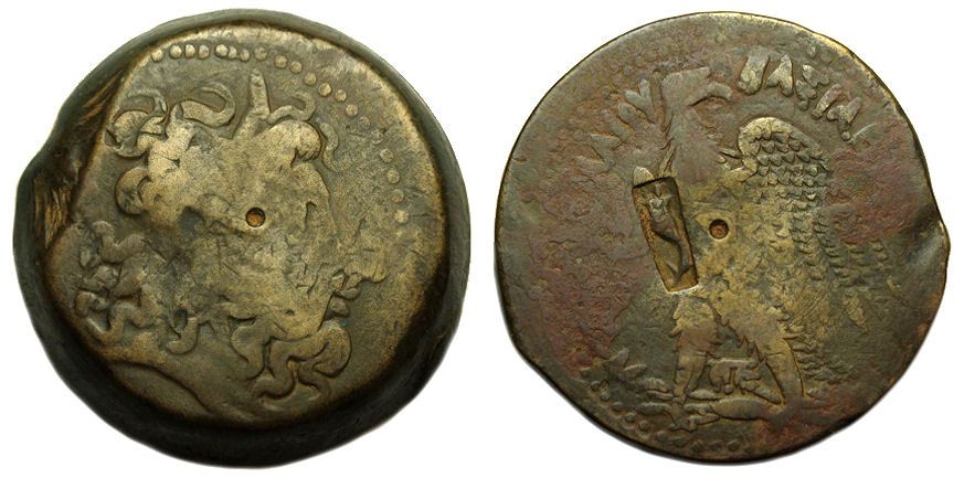 Ptolemaic Tetradrachm cm JM.jpg
