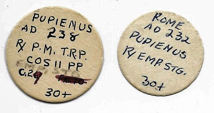 Pupienus old coin tickets - front.jpg