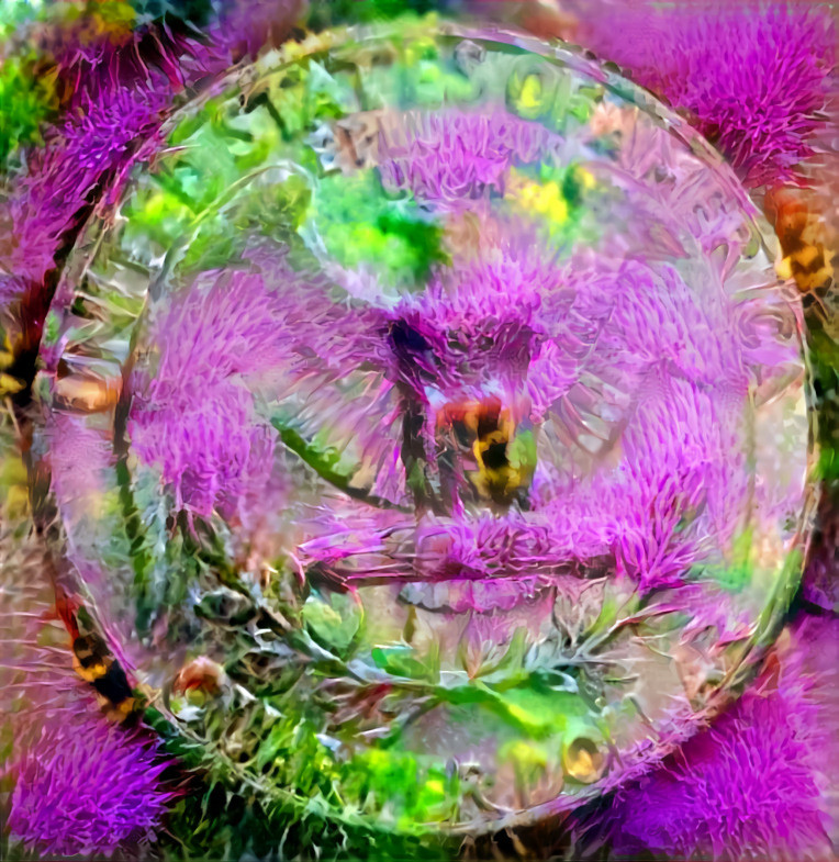 Quarter with flower and bee.jpg