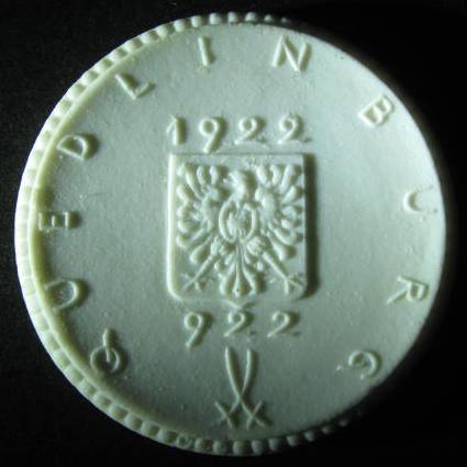 Quedlinburg  10 marks 1922 reverse.JPG
