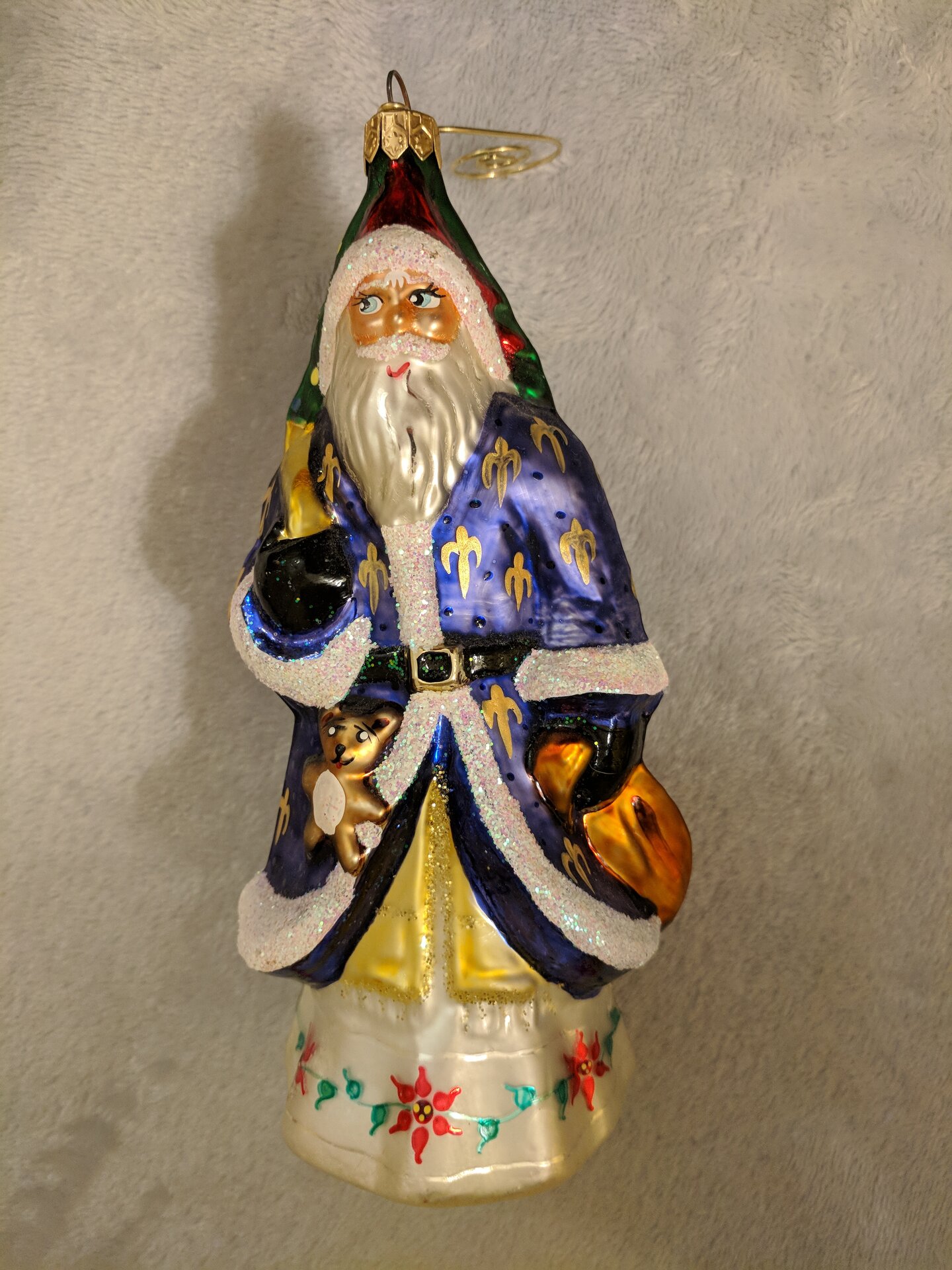RADKO CHRISTMAS BULBS santa (3).jpg