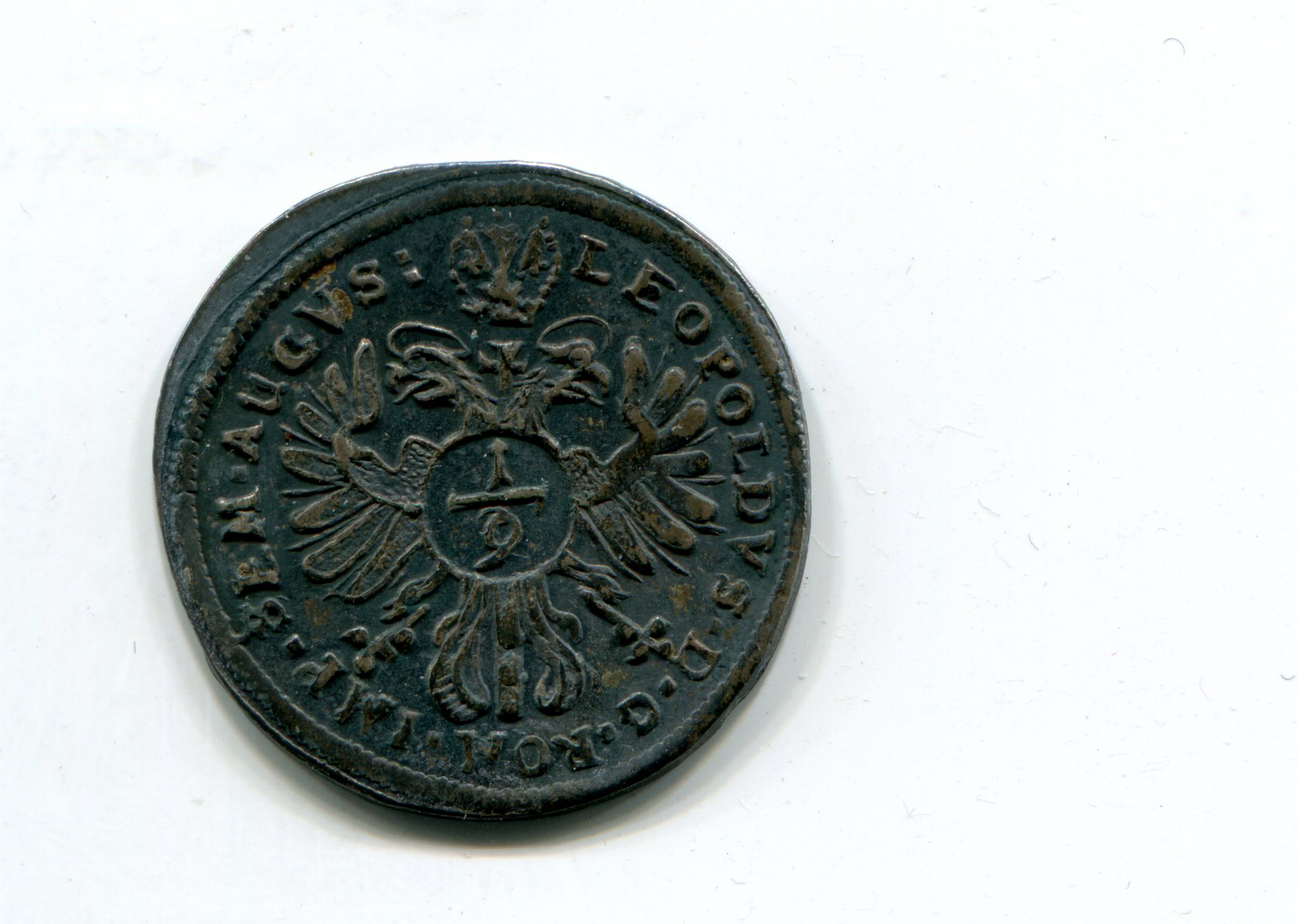 Regensburg City Leo I One ninth Taler 1667 rev 906.jpg