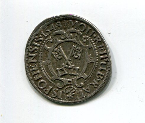Regensburg City One ninth Taler 1648 obv  256.jpg