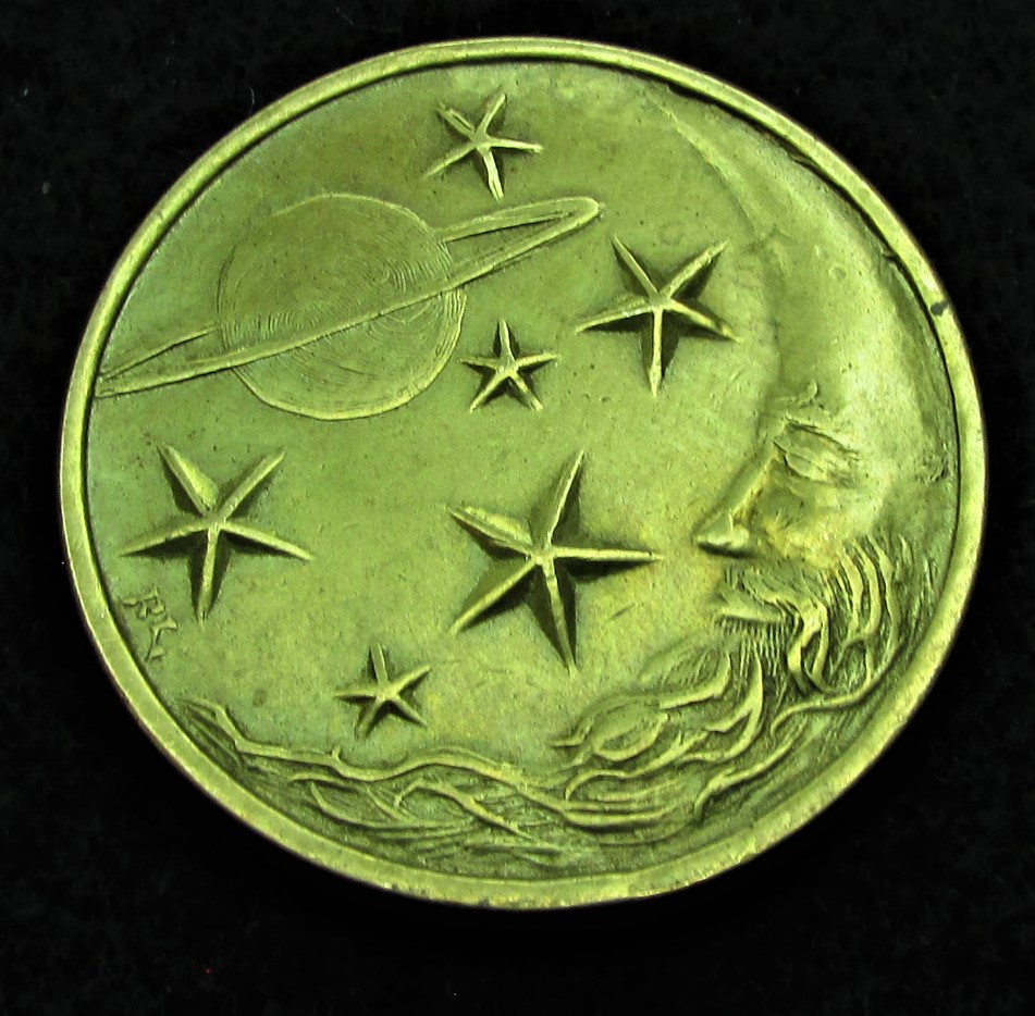 Renaissance Fair (RL) Token - Man on The Moon - obverse.JPG