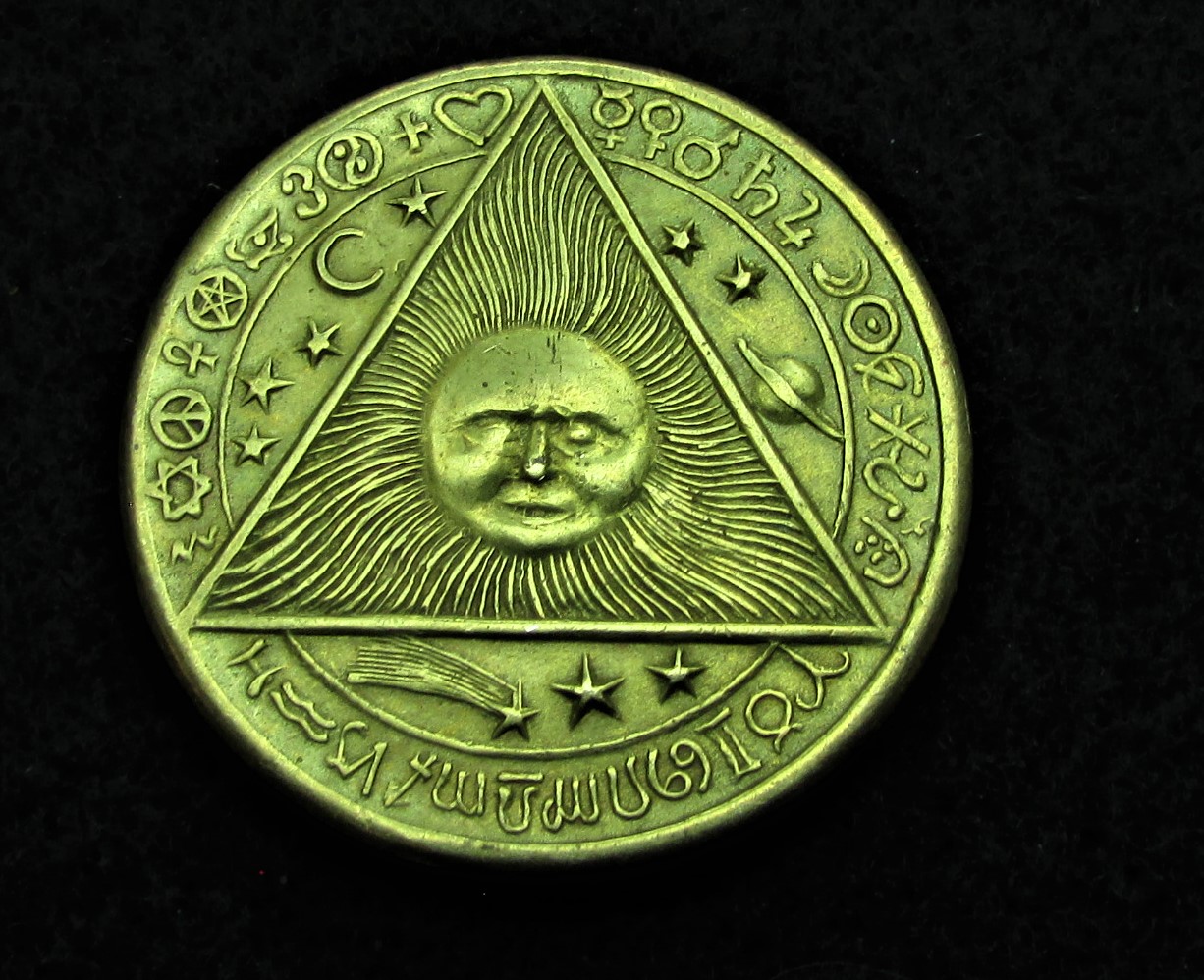 Renaissance Fair (RL) Token - Man on The Moon - reverse.JPG