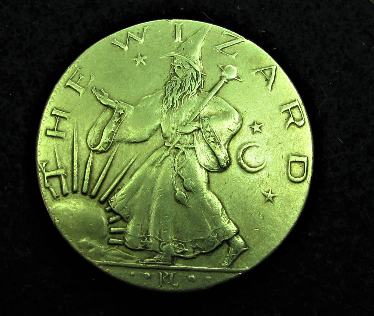Renaissance Fair (RL) Token - The Wizard - obverse.JPG
