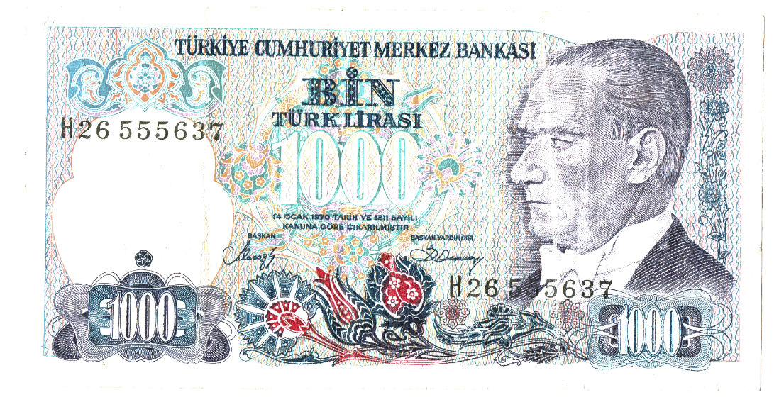 Republic of Turkey 1,000 Lira_000232.png