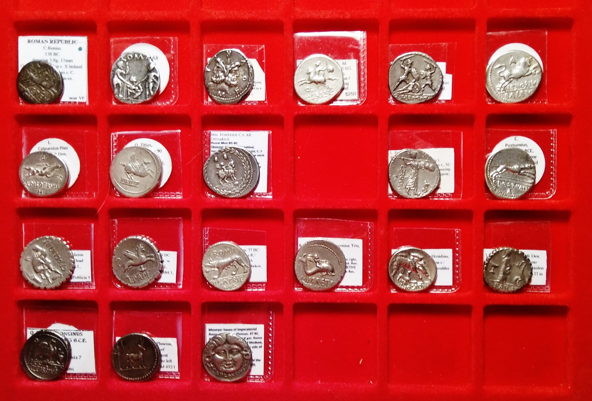 Republican coins in tray 5.15.20 (with labels in plastic).jpg