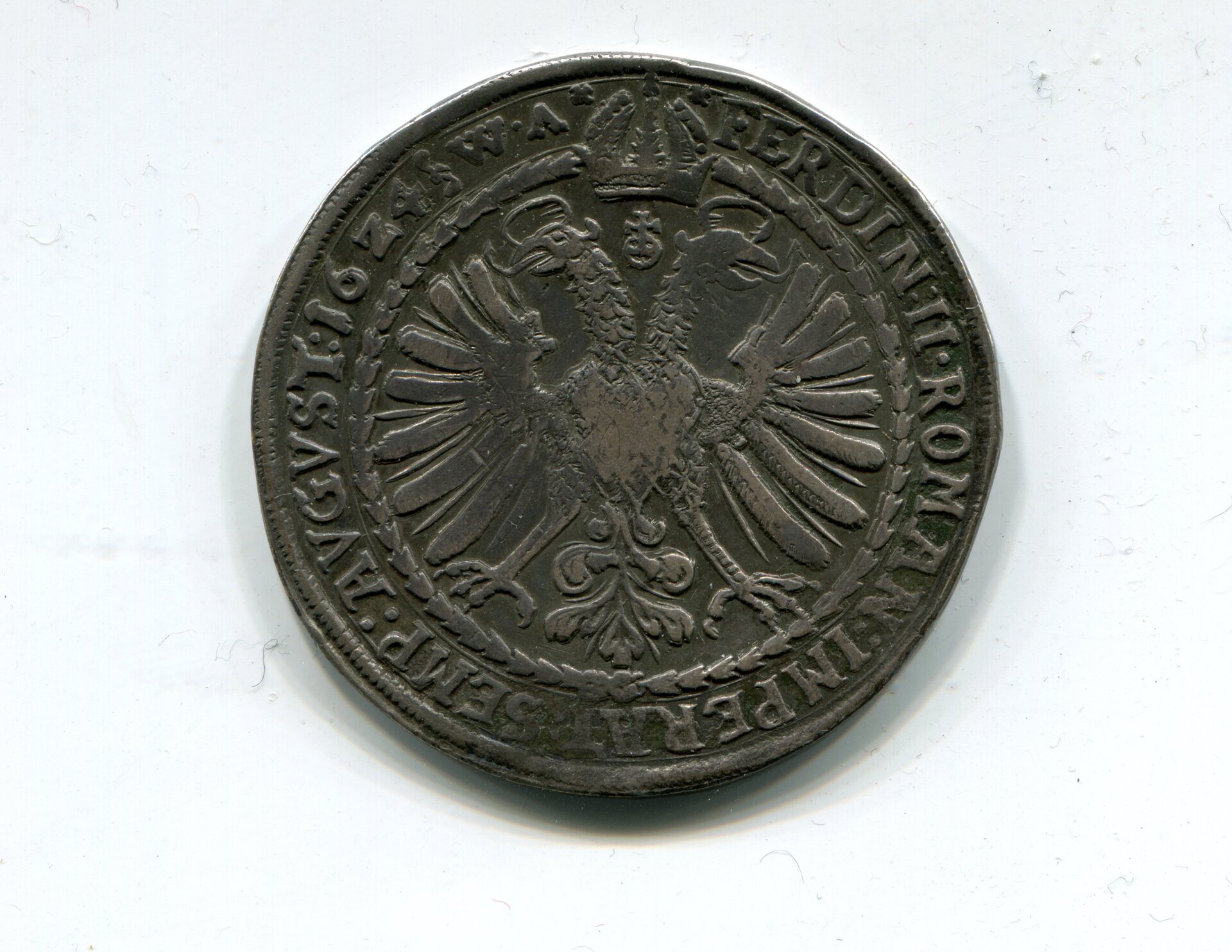 Reuss-Burgk Heinrich II Taler 1624 LD rev 391.jpg