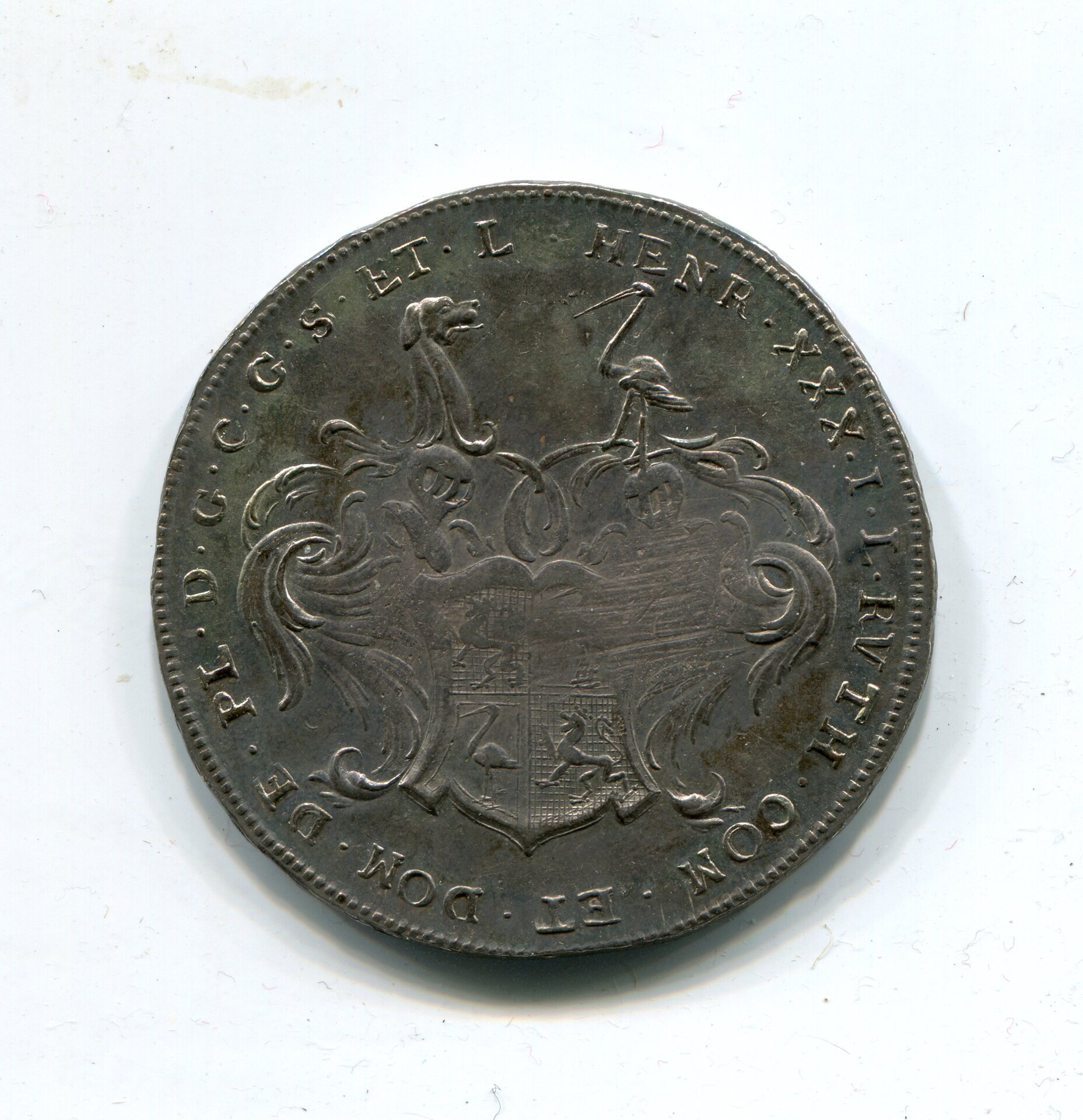 Reuss-Gera Heinrich XXX Taler 1763 obv 189.jpg