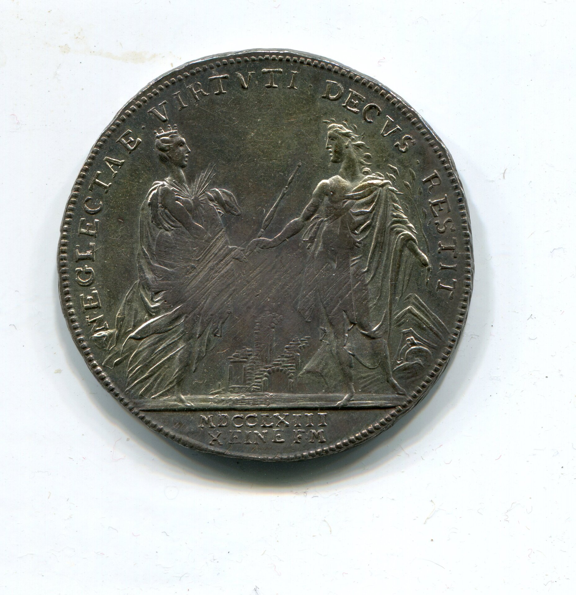 Reuss-Gera Heinrich XXX Taler 1763 rev 192.jpg