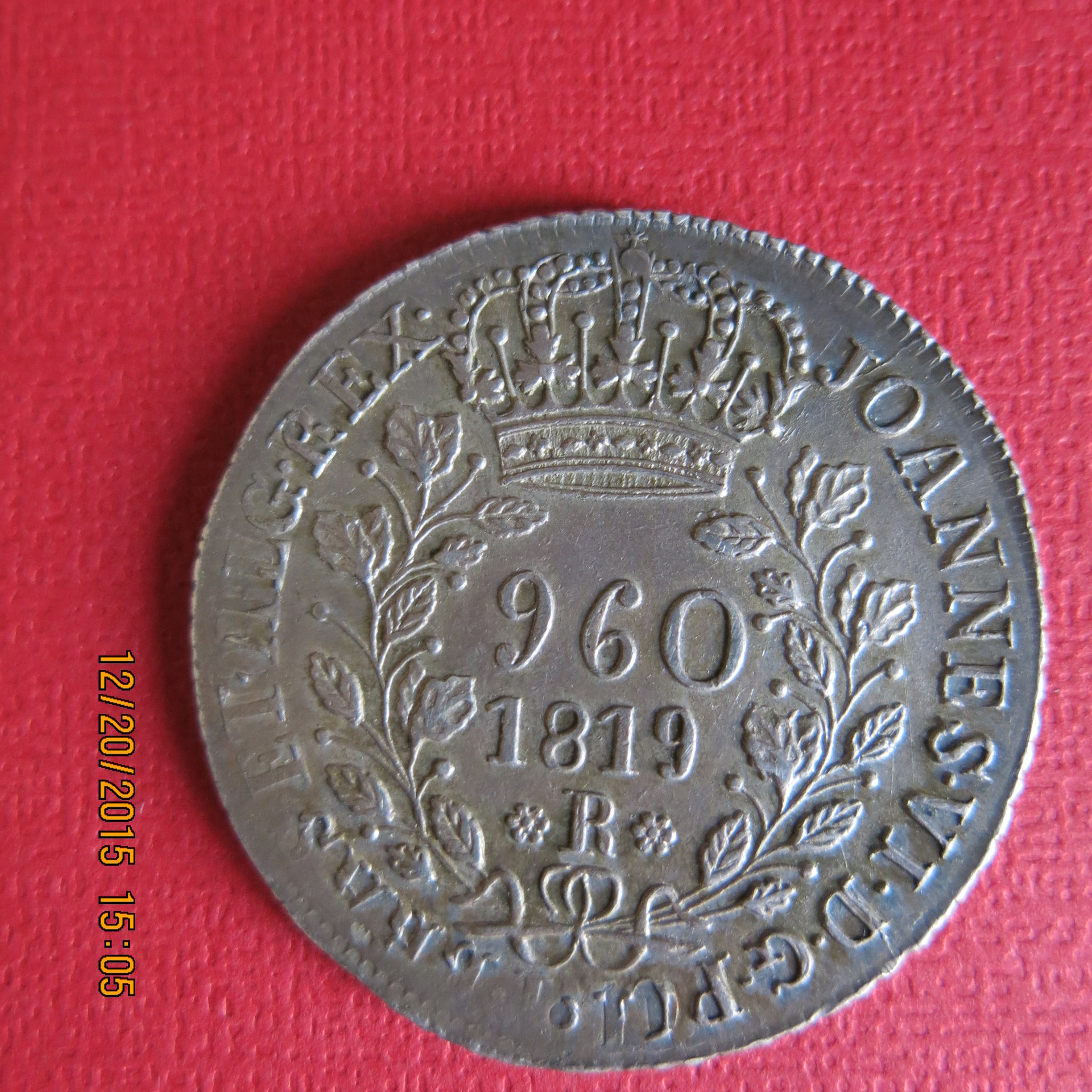 Reverse denoting Rio Mint (Overstruck).JPG