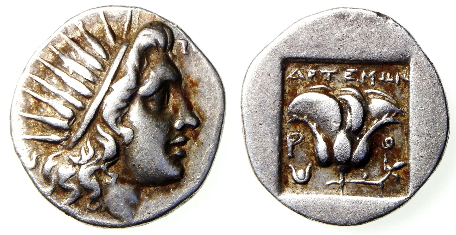 Rhodes Plinthophoric Drachm Helios radiate right, Rose on rev. COMBINED jpg.jpg