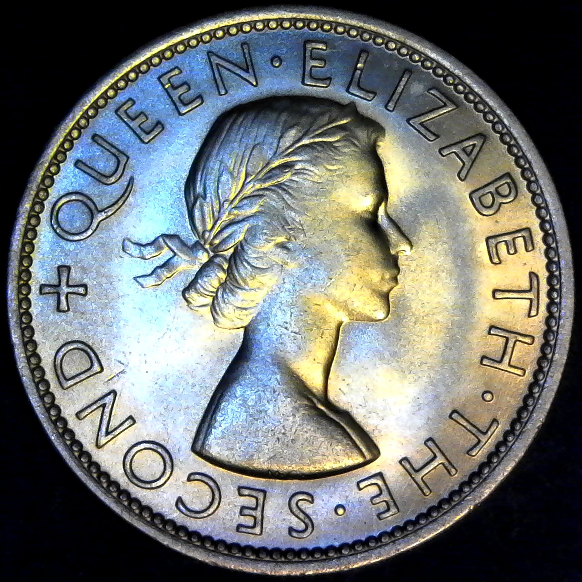 Rhodesia and Nyasaland Half Crown 1955 obv.jpg