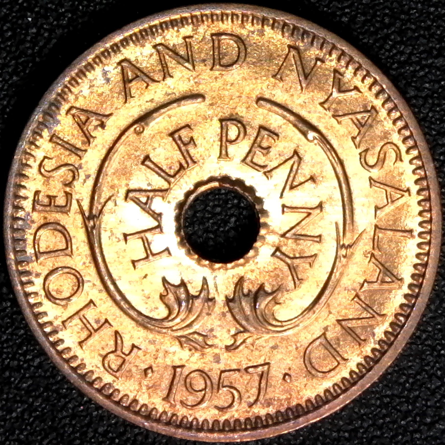 Rhodesia And Nyasaland Half Penny 1957 reverse.jpg