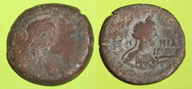 RI Agrippina II 50-59 BCE AE 26mm Egypt Bust of Euthenia w Corn in Hair RPC 5188.jpg