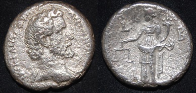 RI Antoninus Pius 138-161 BCE BI Tet Alexandria Egypt Dikaiosyne Scale.jpg