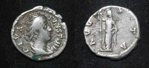 RI Faustina Sr 138-140 CE AR Denarius m Antoninus Pius 17.4mm 3.2g.jpg
