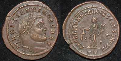 RI Galerius 293-308 AE30mm Folles Ticinum mint Moneta 12g.jpg