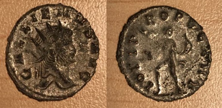 RI Gallienus AE silvered Ant 21mm 2.7g Radiate CuirassedR - Jupiter L tbolt X RIC 214.jpg