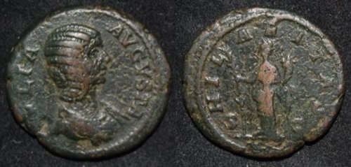 RI Julia Domna 196-211 CE AE As Hilaritas cornuc RIC IVa 877.jpg