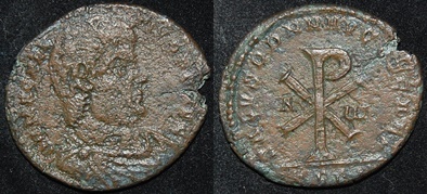 RI Magnentius 351-352 CE AE 1 CHI RHO Obv-Rev.jpg