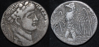 RI Nero AR Tetradrachm Antioch Syria 54-68 CE Eagle HIP Regnal Year 8.jpg