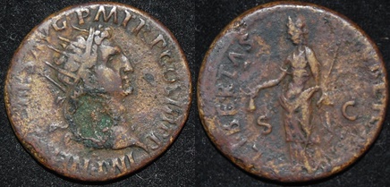 RI Nerva AE Dupondius 96-98 CE LIBERTAS PVBLICA -pileus TIF.jpg
